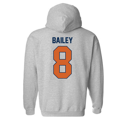 Wheaton IL - NCAA Baseball : Harrison Bailey - Classic Shersey Hooded Sweatshirt-1