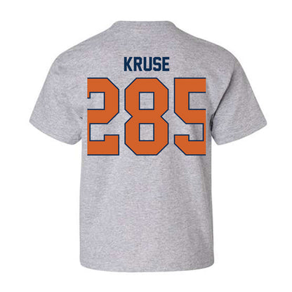 Wheaton IL - NCAA Wrestling : Joseph Kruse - Classic Shersey Youth T-Shirt-1