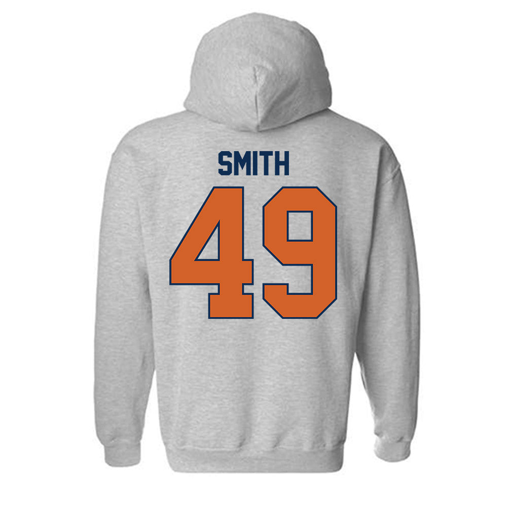 Wheaton IL - NCAA Football : Josiah Smith - Classic Shersey Hooded Sweatshirt-1