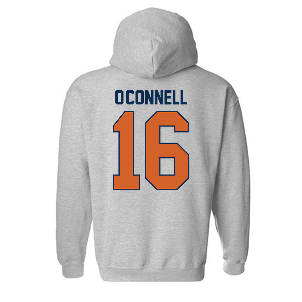 Wheaton IL - NCAA Football : Seamus O'Connell - Classic Shersey Hooded Sweatshirt-1