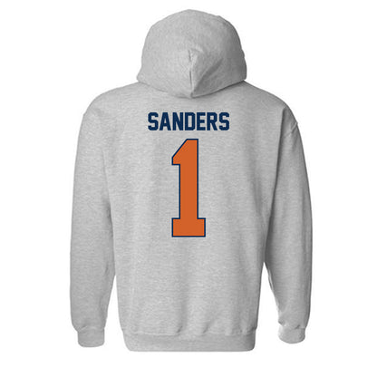 Wheaton IL - NCAA Baseball : Scott Sanders - Classic Shersey Hooded Sweatshirt-1