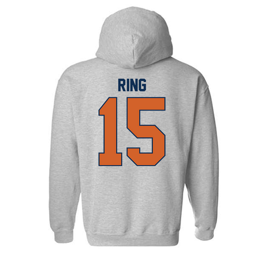 Wheaton IL - NCAA Women's Soccer : Aliah Ring - Classic Shersey Hooded Sweatshirt-1