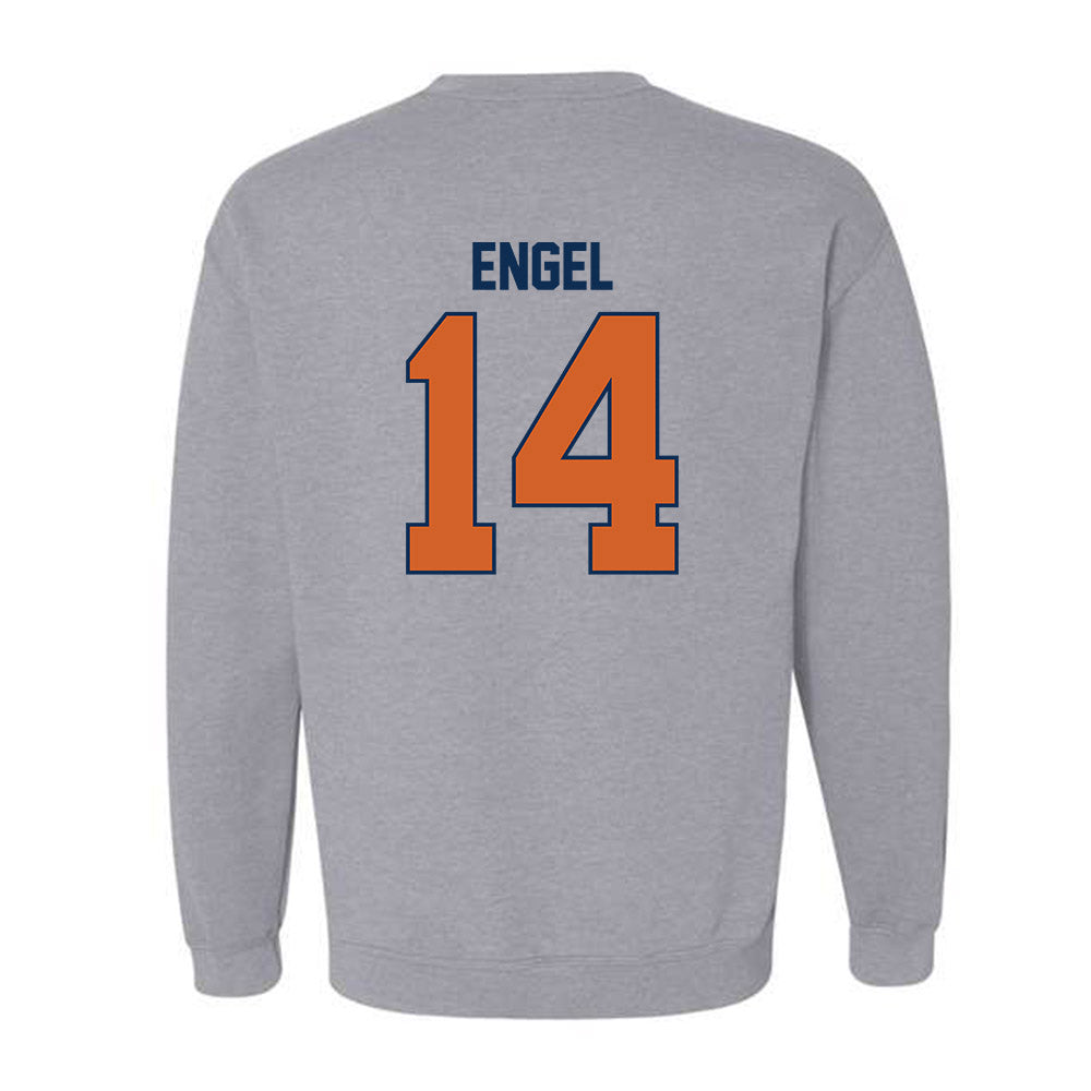 Wheaton IL - NCAA Baseball : Braden Engel - Classic Shersey Crewneck Sweatshirt-1