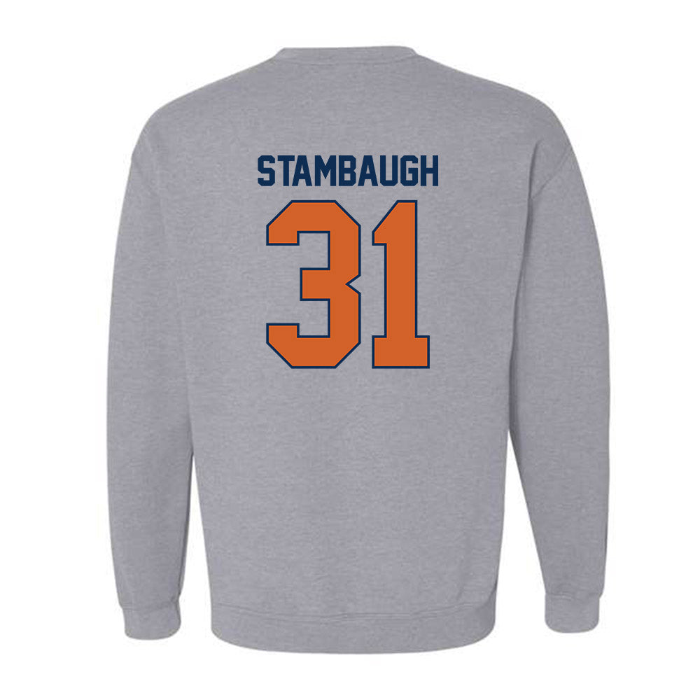 Wheaton IL - NCAA Football : Nick Stambaugh - Classic Shersey Crewneck Sweatshirt-1