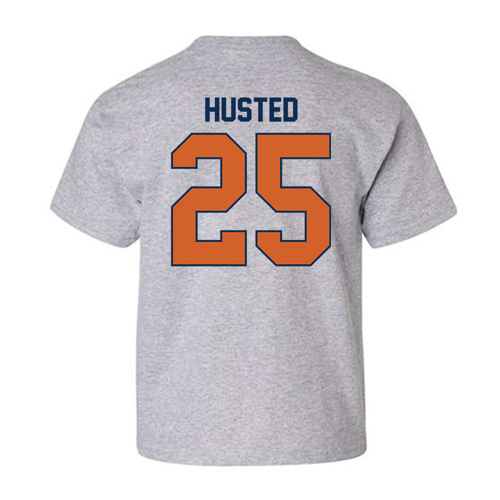 Wheaton IL - NCAA Baseball : Noah Husted - Classic Shersey Youth T-Shirt-1