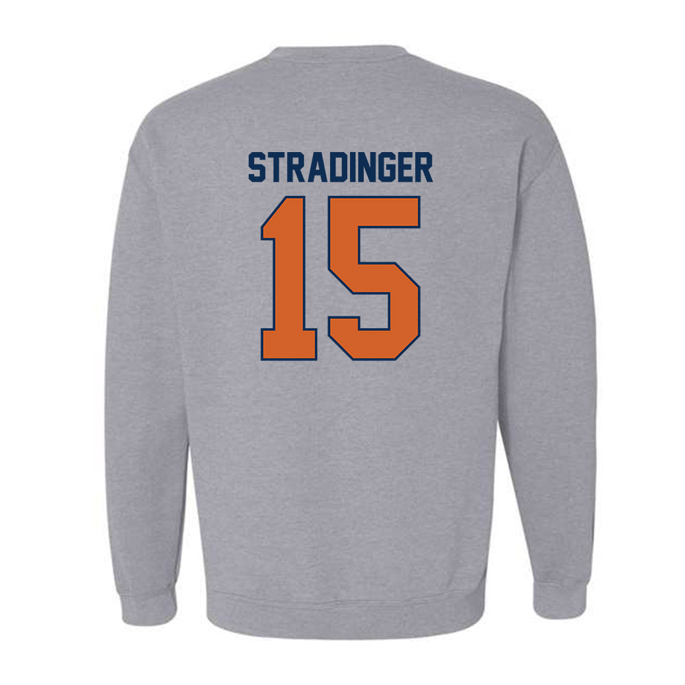 Wheaton IL - NCAA Women's Basketball : Ann Magee Stradinger - Classic Shersey Crewneck Sweatshirt-1