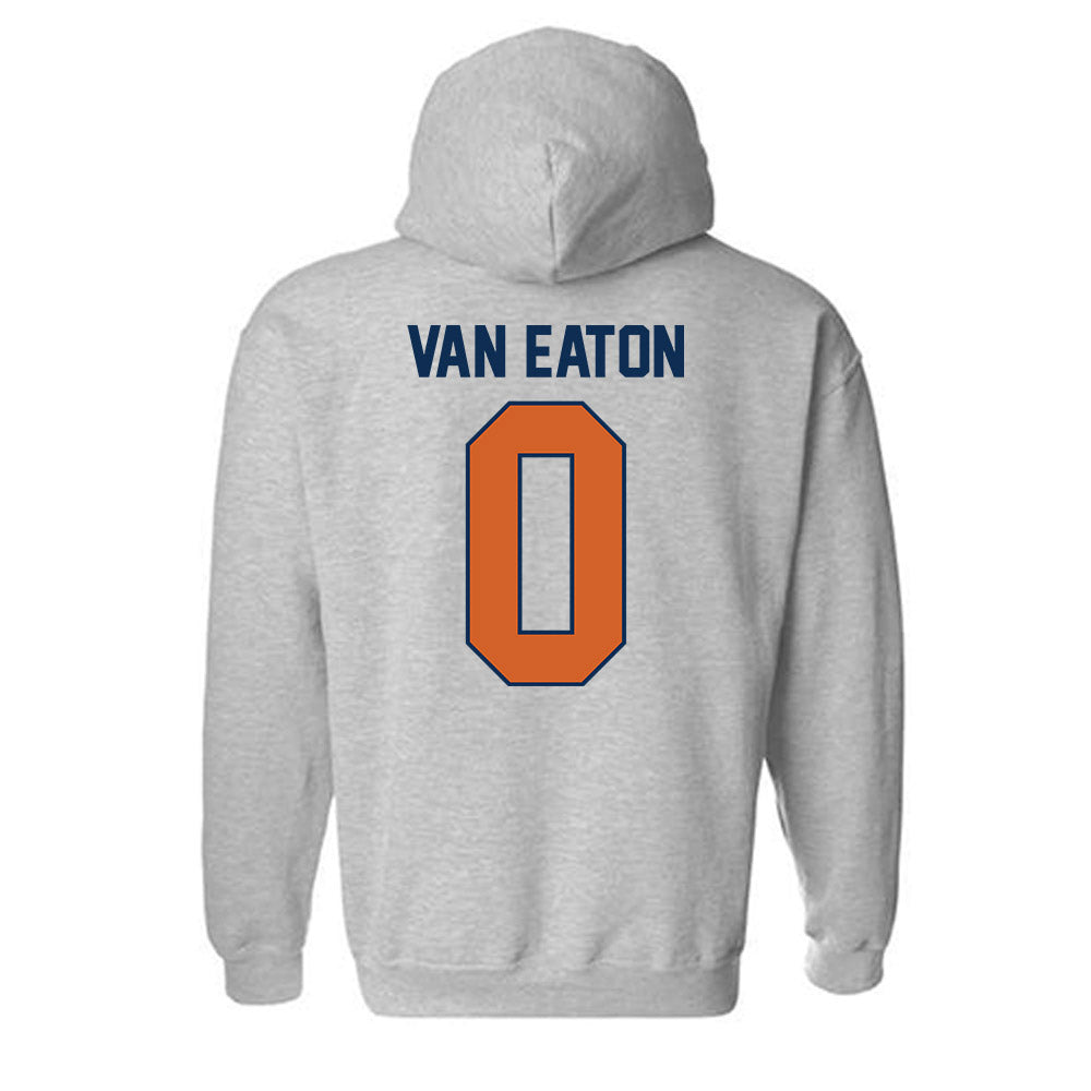Wheaton IL - NCAA Men's Soccer : Oliver Van Eaton - Classic Shersey Hooded Sweatshirt-1