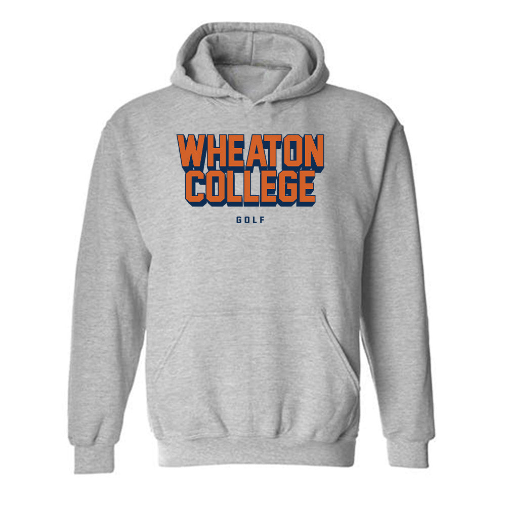 Wheaton IL - NCAA Men's Golf : Ryan McLain - Classic Shersey Hooded Sweatshirt-0