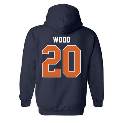 Wheaton IL - NCAA Men's Soccer : Connor Wood - Classic Shersey Hooded Sweatshirt-1