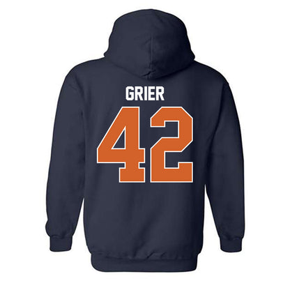 Wheaton IL - NCAA Men's Basketball : Kyle Grier - Classic Shersey Hooded Sweatshirt-1