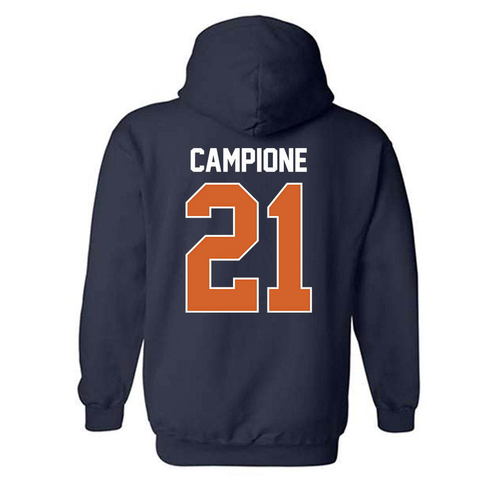 Wheaton IL - NCAA Men's Basketball : Matthew Campione - Classic Shersey Hooded Sweatshirt-1
