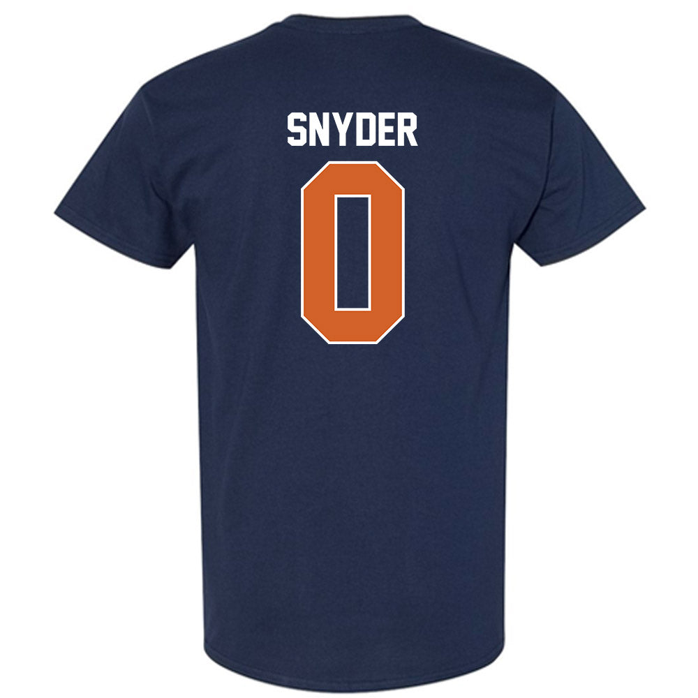 Wheaton IL - NCAA Baseball : Caleb Snyder - Classic Shersey T-Shirt-1