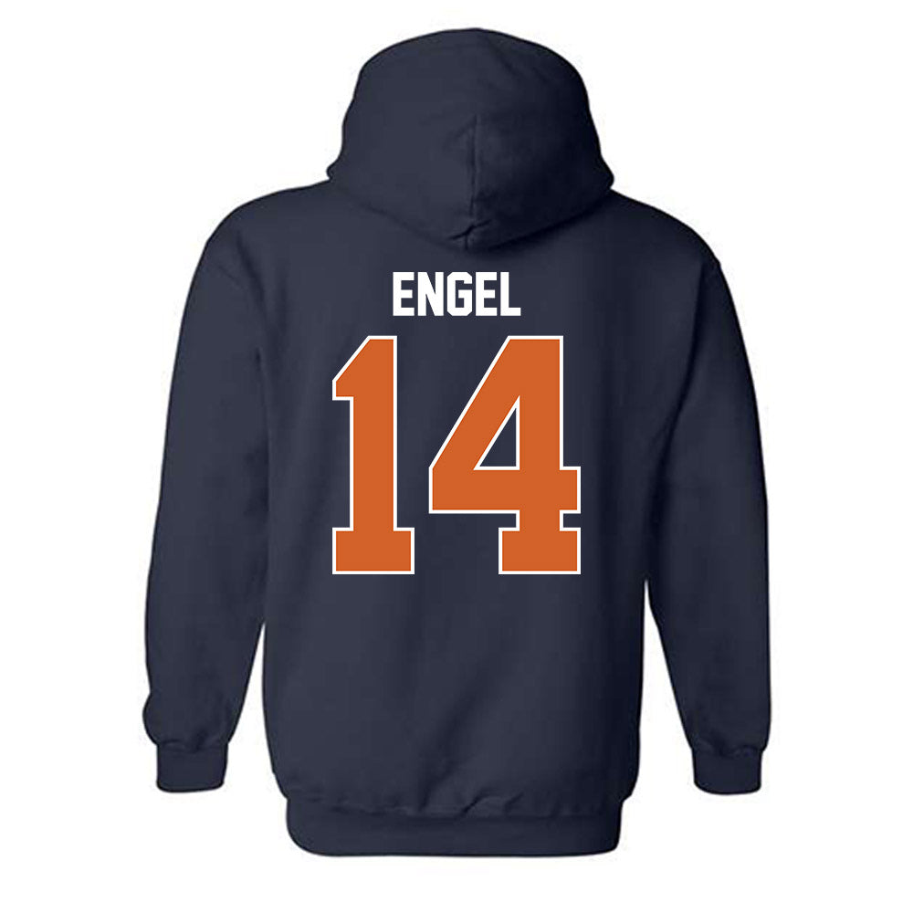 Wheaton IL - NCAA Baseball : Braden Engel - Classic Shersey Hooded Sweatshirt-1