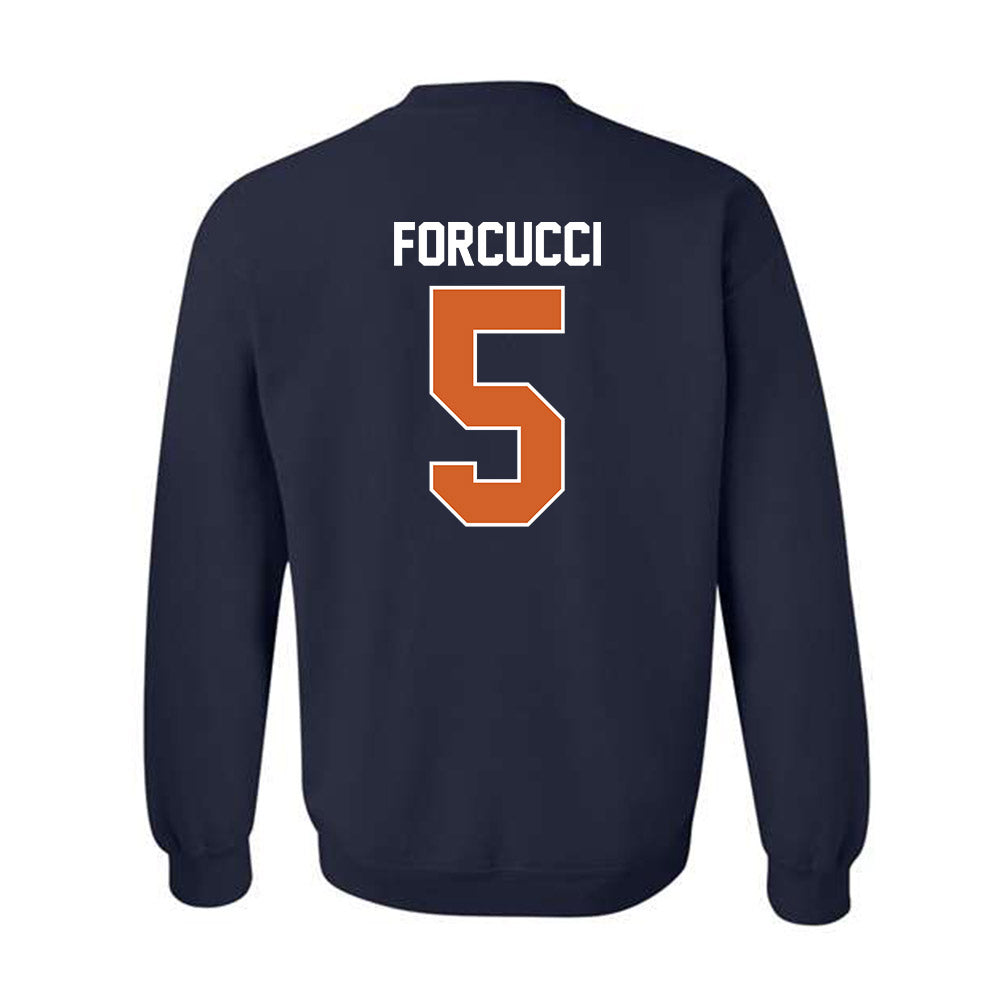 Wheaton IL - NCAA Football : Mark Forcucci - Classic Shersey Crewneck Sweatshirt-1
