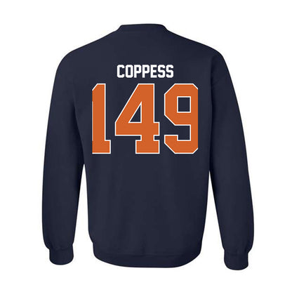 Wheaton IL - NCAA Wrestling : Cale Coppess - Classic Shersey Crewneck Sweatshirt-1