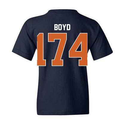 Wheaton IL - NCAA Wrestling : Garrett Boyd - Classic Shersey Youth T-Shirt-1