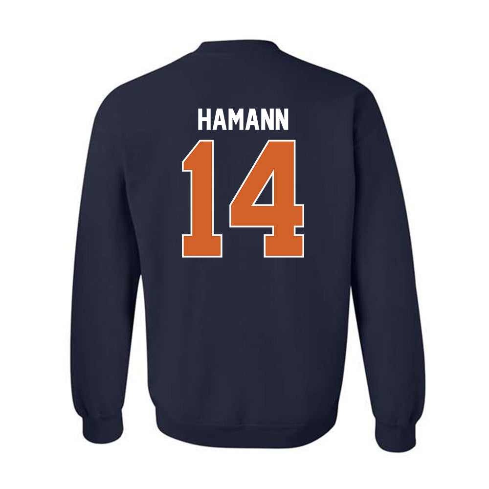Wheaton IL - NCAA Women's Volleyball : Mary Hamann - Classic Shersey Crewneck Sweatshirt-1