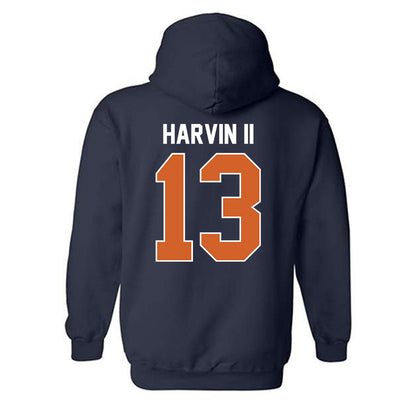 Wheaton IL - NCAA Football : David Harvin II - Classic Shersey Hooded Sweatshirt-1