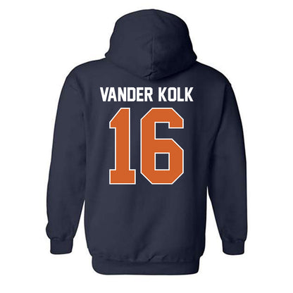 Wheaton IL - NCAA Men's Soccer : Luke Vander Kolk - Classic Shersey Hooded Sweatshirt-1