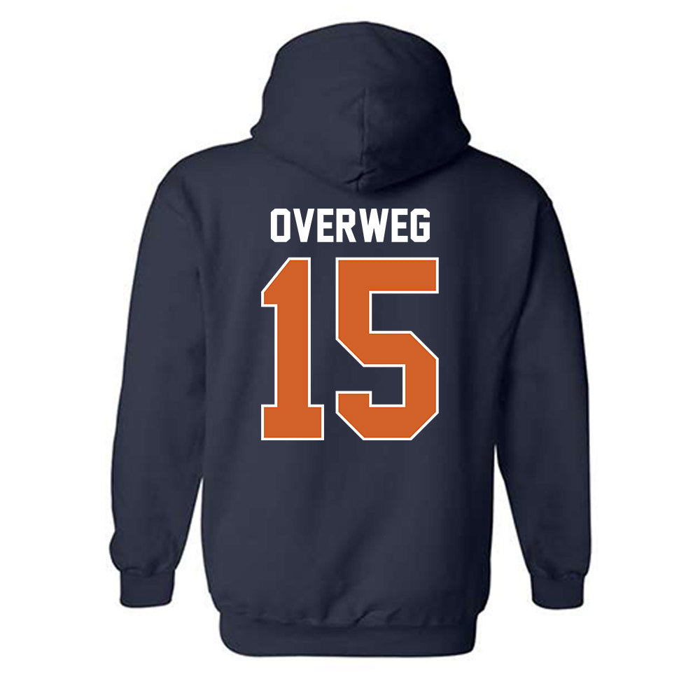 Wheaton IL - NCAA Women's Volleyball : Sydney Overweg - Classic Shersey Hooded Sweatshirt-1
