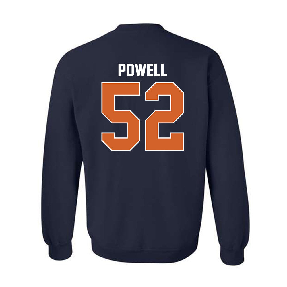 Wheaton IL - NCAA Football : Jaxon Powell - Classic Shersey Crewneck Sweatshirt-1