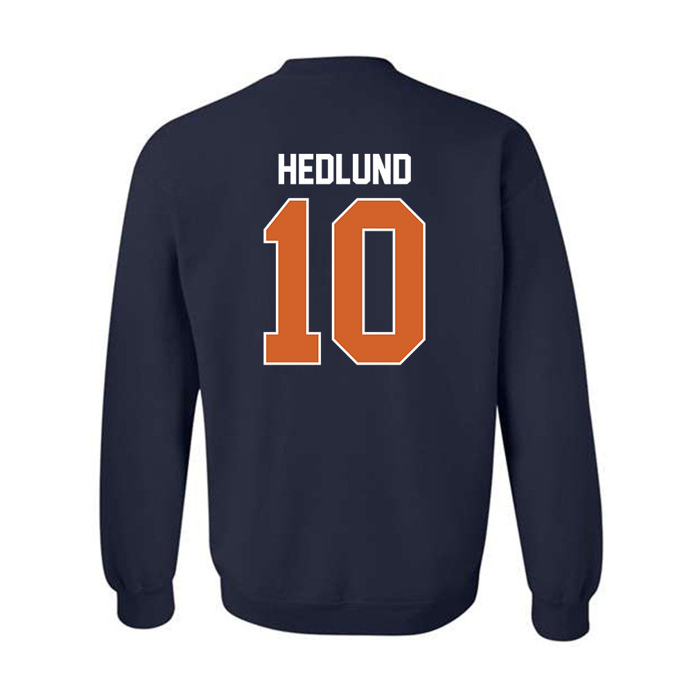 Wheaton IL - NCAA Baseball : Nathan Hedlund - Classic Shersey Crewneck Sweatshirt-1
