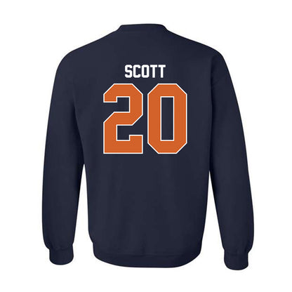 Wheaton IL - NCAA Baseball : James Scott - Classic Shersey Crewneck Sweatshirt-1