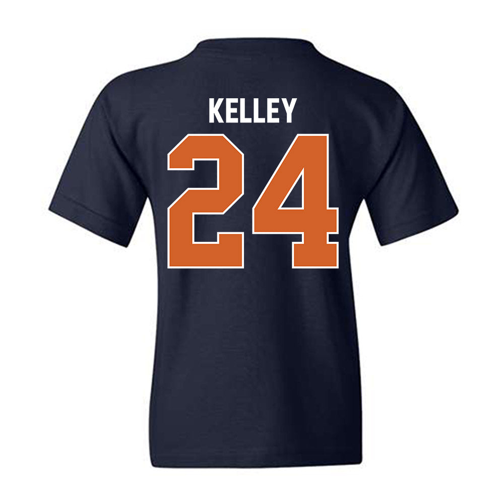 Wheaton IL - NCAA Baseball : Caleb Kelley - Classic Shersey Youth T-Shirt-1