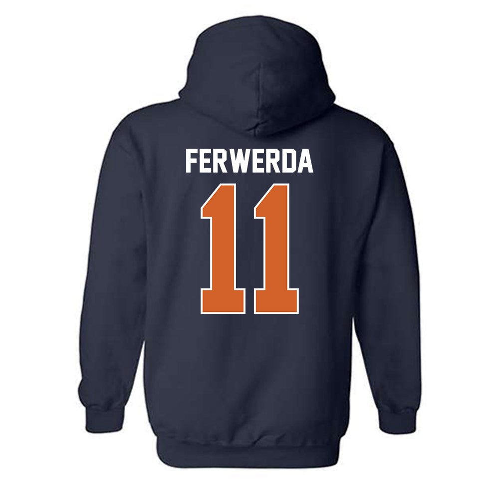 Wheaton IL - NCAA Women's Basketball : Paige Ferwerda - Classic Shersey Hooded Sweatshirt-1
