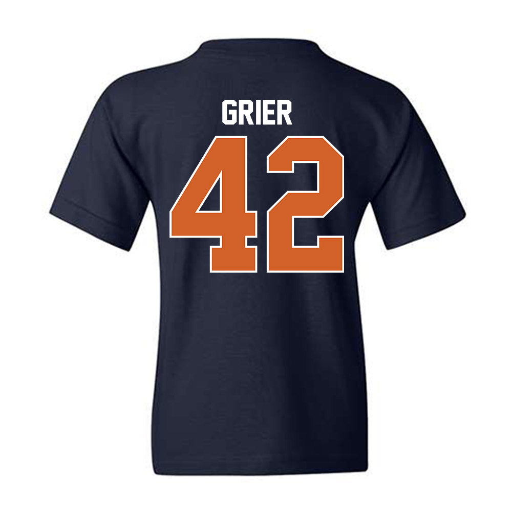 Wheaton IL - NCAA Men's Basketball : Kyle Grier - Classic Shersey Youth T-Shirt-1