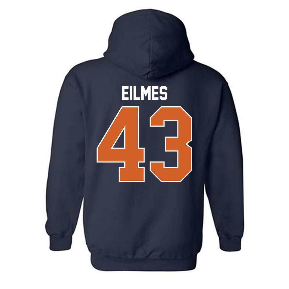 Wheaton IL - NCAA Baseball : Austin Eilmes - Classic Shersey Hooded Sweatshirt-1