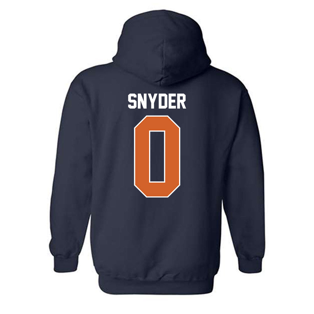 Wheaton IL - NCAA Baseball : Caleb Snyder - Classic Shersey Hooded Sweatshirt-1