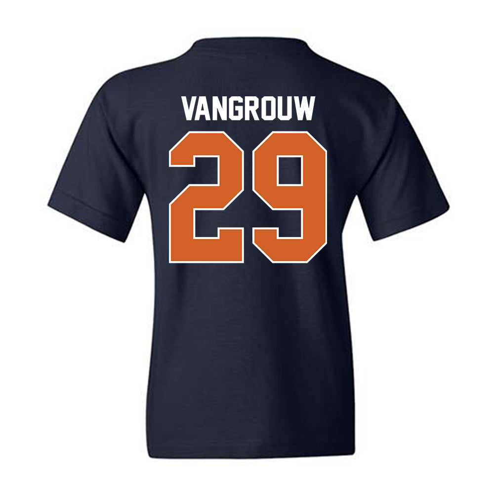 Wheaton IL - NCAA Baseball : Jamin VanGrouw - Classic Shersey Youth T-Shirt-1