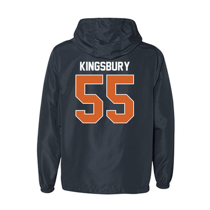 Wheaton IL - NCAA Football : Max Kingsbury - Windbreaker-1