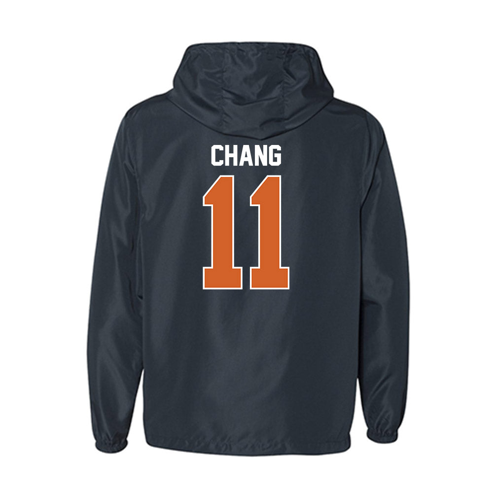 Wheaton IL - NCAA Baseball : Michael Chang - Windbreaker-1