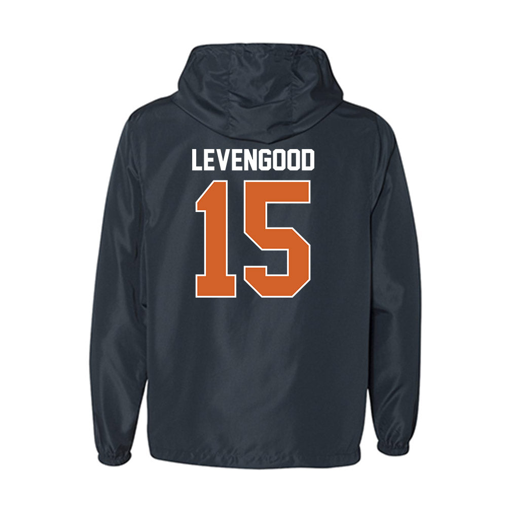 Wheaton IL - NCAA Baseball : David Levengood - Windbreaker-1
