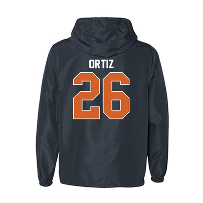 Wheaton IL - NCAA Baseball : Joshua Ortiz - Windbreaker-1