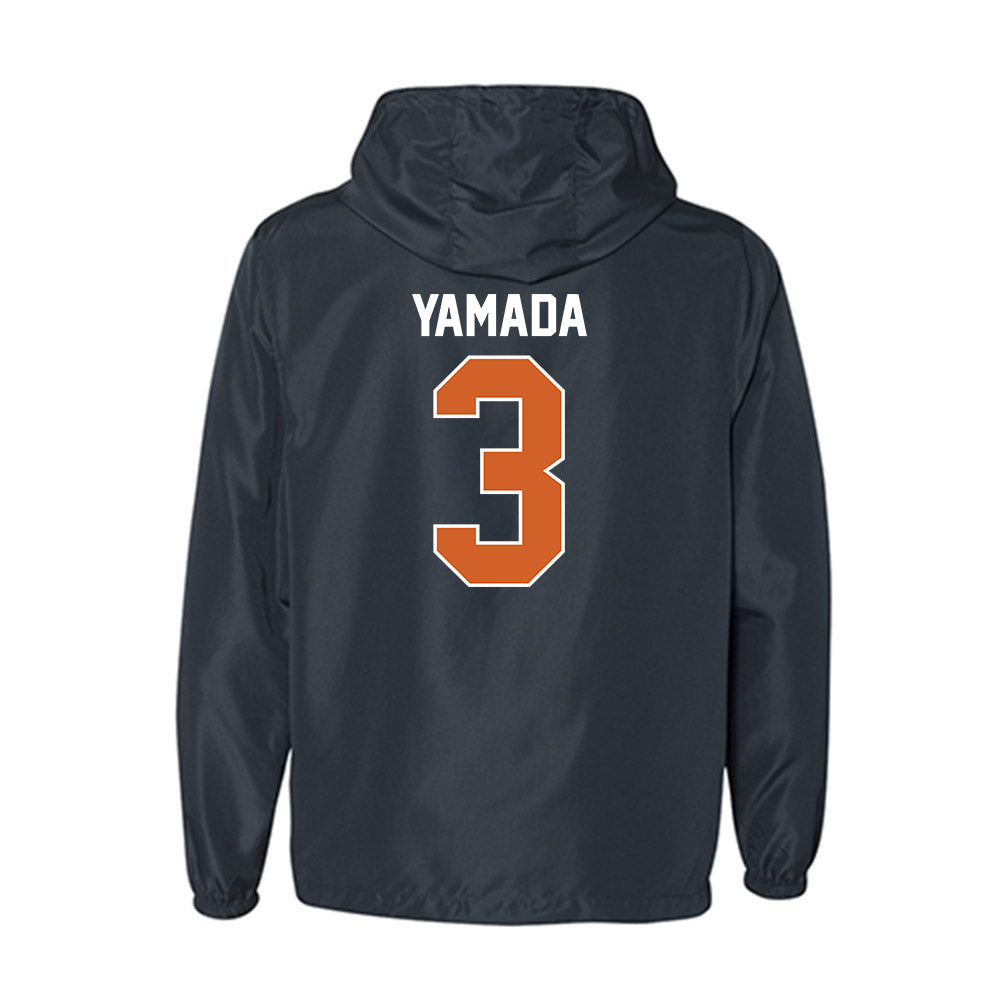 Wheaton IL - NCAA Men's Soccer : Caden Yamada - Windbreaker-1