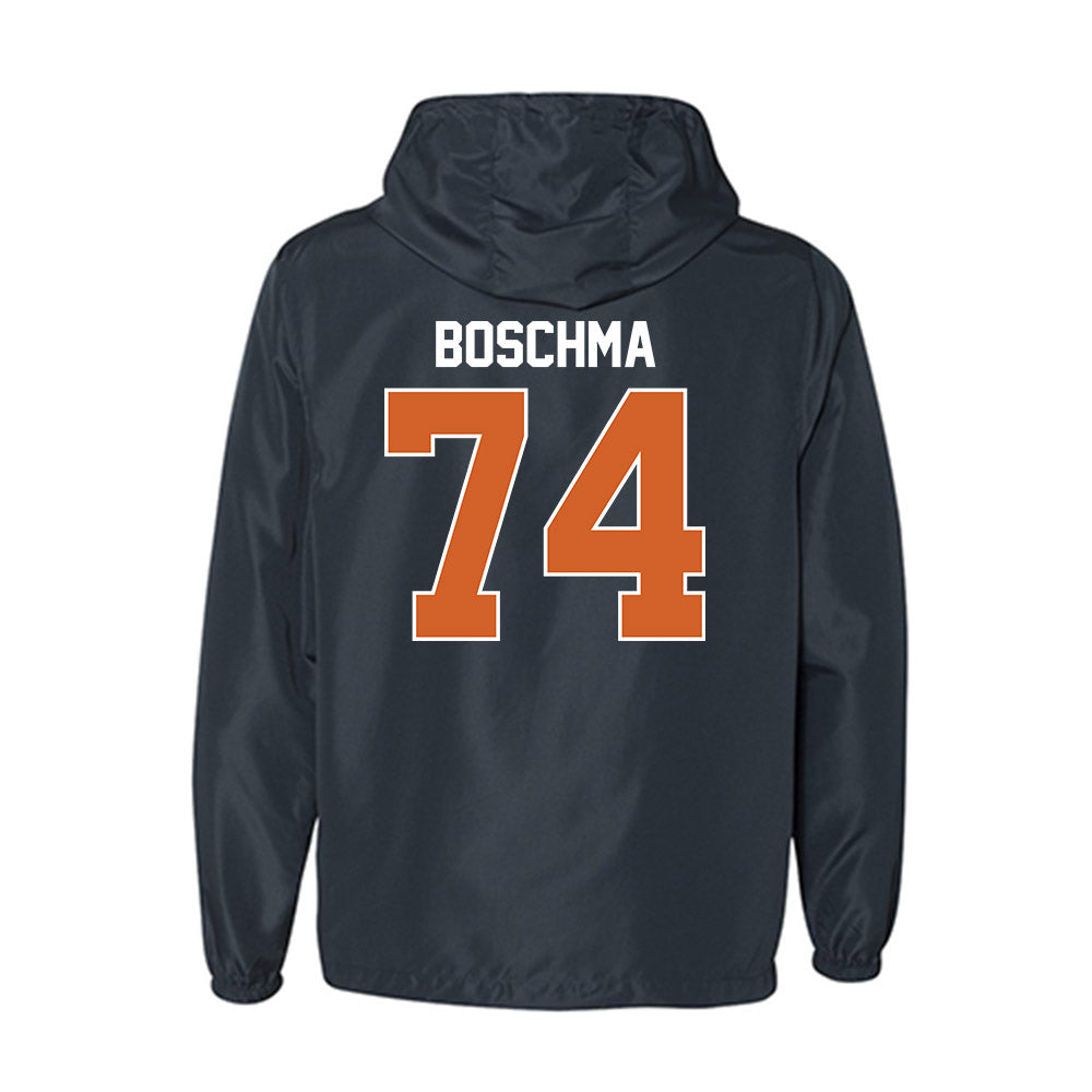 Wheaton IL - NCAA Football : Nick Boschma - Windbreaker-1