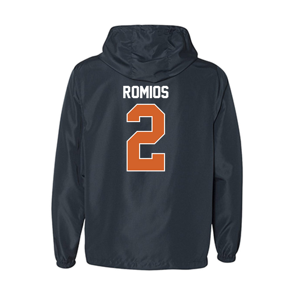 Wheaton IL - NCAA Baseball : Niko Romios - Windbreaker-1