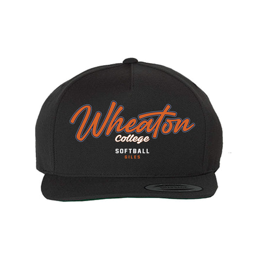 Wheaton IL - NCAA Softball : Bella Giles - Snapback Hat-0
