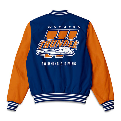 Wheaton IL - NCAA Women's Swimming & Diving : Kate Zurowski - Bomber Jacket-1