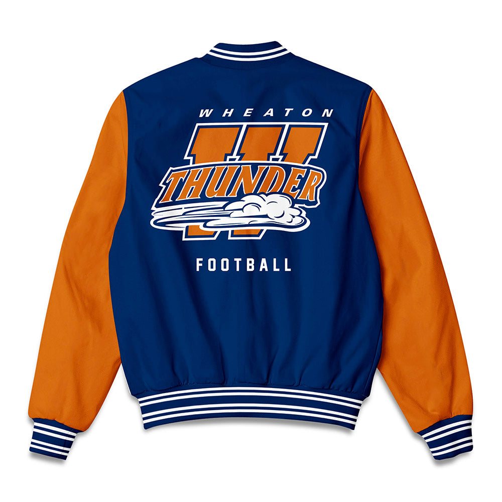 Wheaton IL - NCAA Football : Ben Snider - Bomber Jacket-1