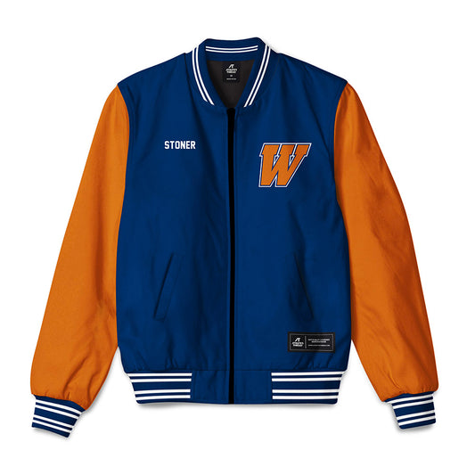 Wheaton IL - NCAA Women's Cross Country : Annie Stoner - Bomber Jacket-0