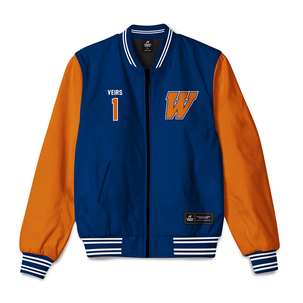 Wheaton IL - NCAA Men's Basketball : Christian Veirs - Bomber Jacket-0