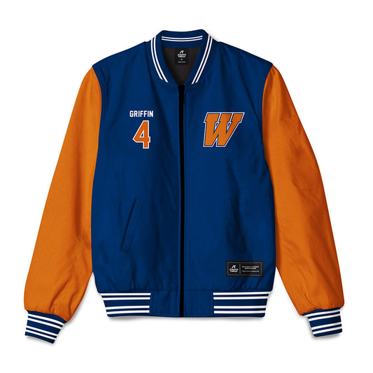 Wheaton IL - NCAA Women's Volleyball : Paris Griffin - Bomber Jacket-0