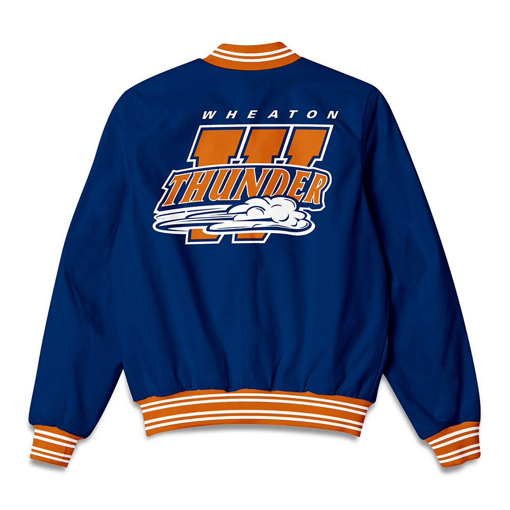 Wheaton IL - NCAA Men's Basketball : Cody Appleton - Bomber Jacket-1