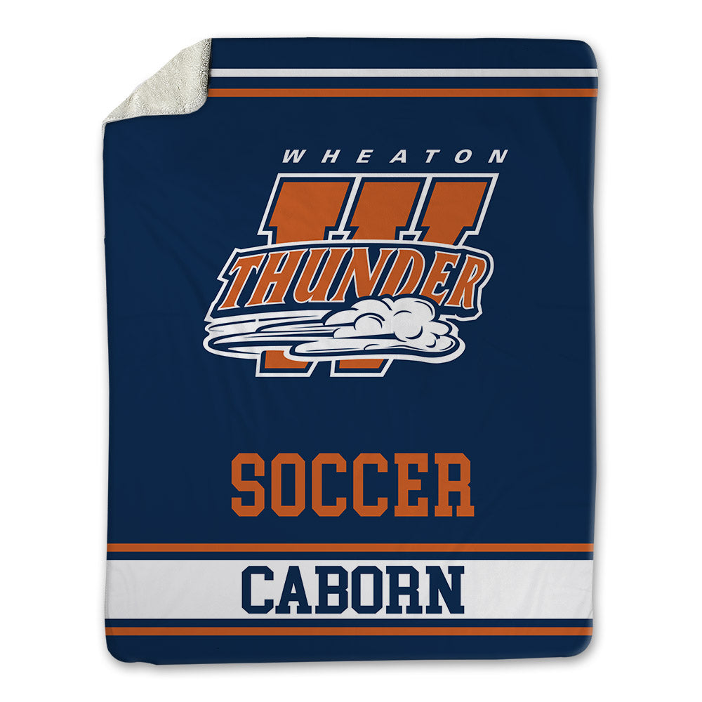 Wheaton IL - NCAA Men's Soccer : Peter Caborn - Blanket-0