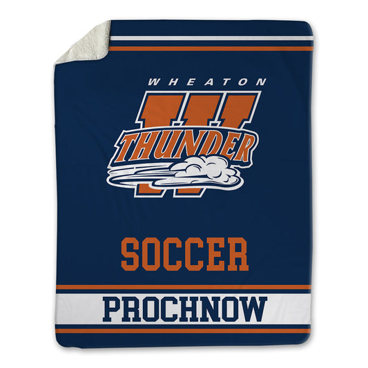 Wheaton IL - NCAA Men's Soccer : Brody Prochnow - Blanket-0