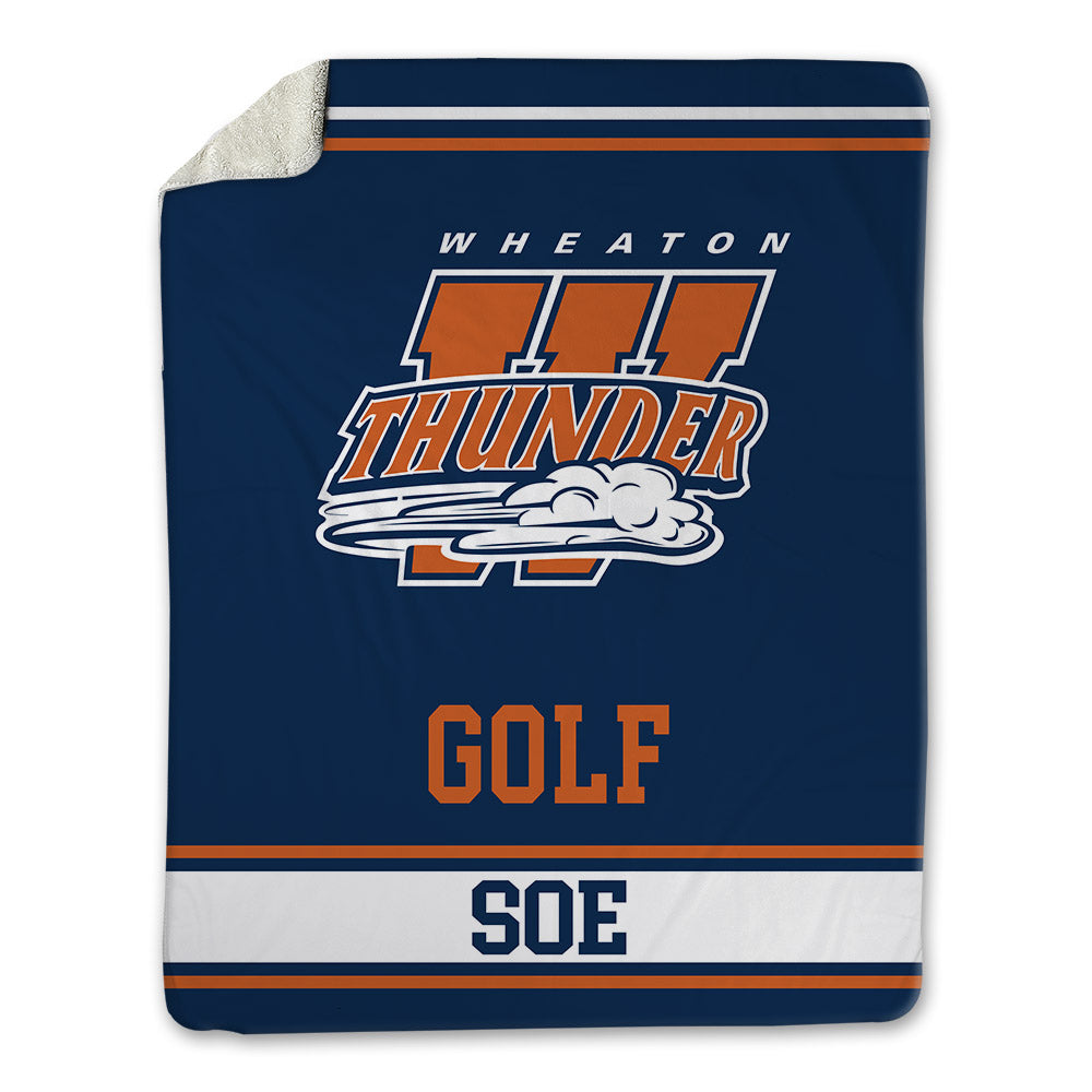 Wheaton IL - NCAA Men's Golf : Ryan Soe - Blanket-0